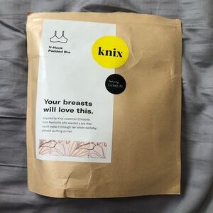 Knix V Neck Padded Bra